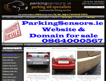 Tablet Screenshot of parkingsensors.ie